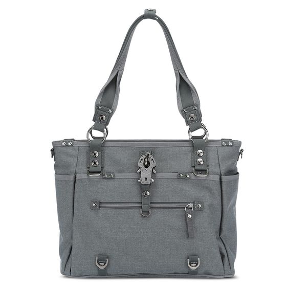 George Gina & Lucy Wickeltasche Baby 2 Rock - Anthra Melange