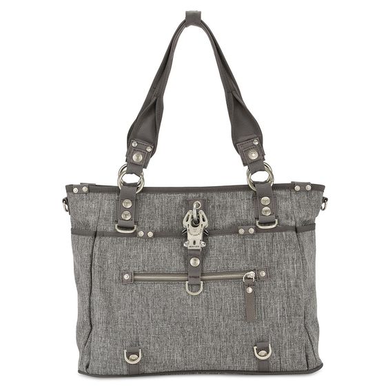 George Gina & Lucy Wickeltasche Baby 2 Rock - Grey Melange