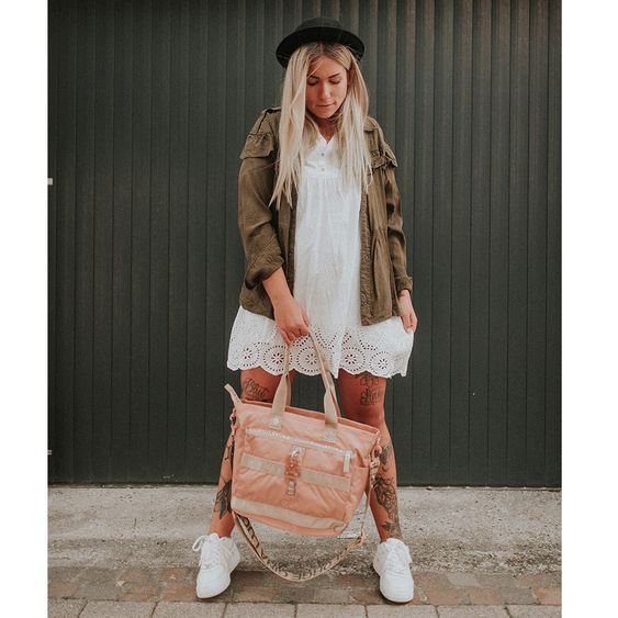 George Gina & Lucy Wickeltasche Little Styler - Dusty Rose