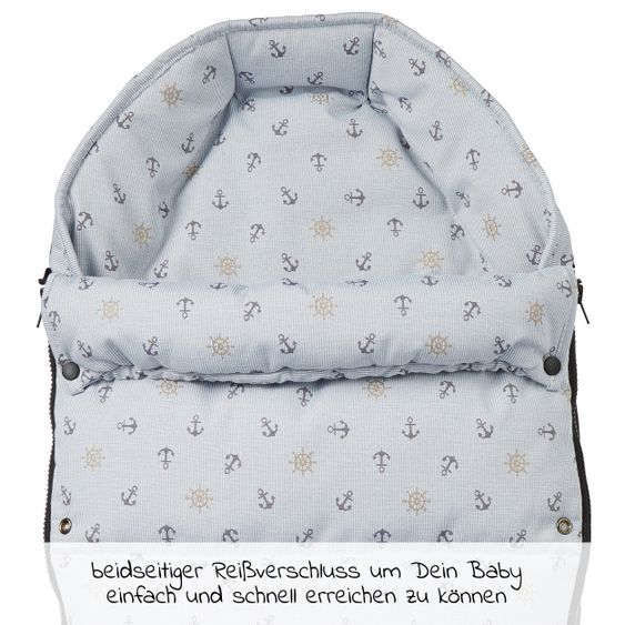 Gesslein Baby Nestchen für die CX3 Babywanne - Marine