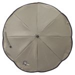 Sonnenschirm mit UV 50+ für Oval- und Rundrohrgestelle - Khaki