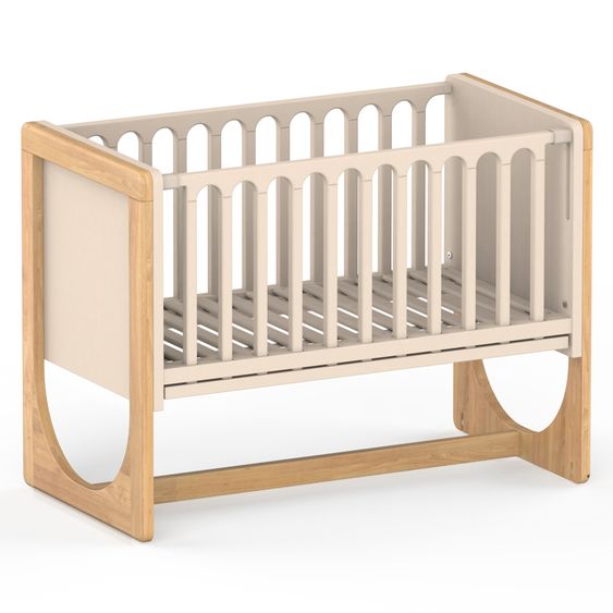 Geuther 4in1 Lettino da fianco Hato utilizzabile come letto, divanetto per bambini e scrivania - Beige