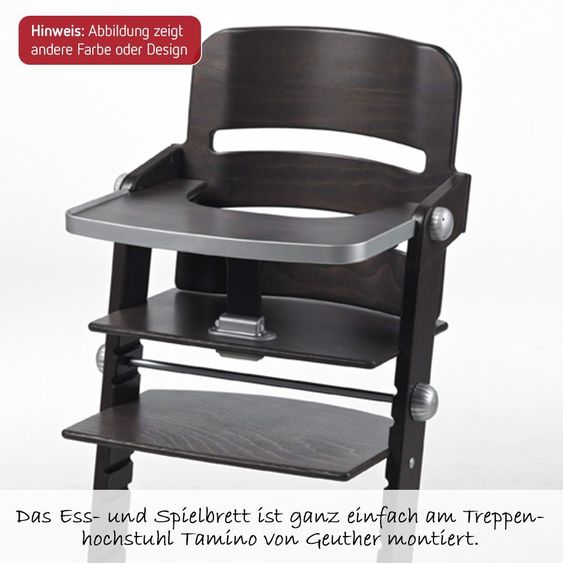 Geuther Ess- & Spielbrett Tamino - Nussbaum