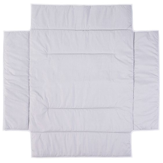Geuther Laufgittereinlage für Belami Plus, Euro-Parc Plus, Lucilee Plus 97 x 97 cm - Punkte - Grau