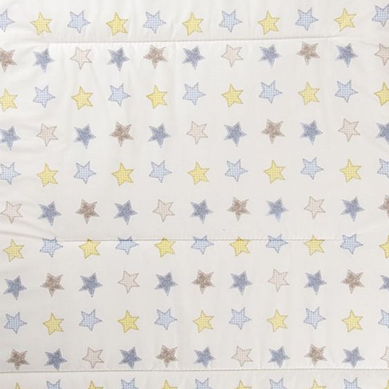 Geuther Laufgittereinlage für Belami Plus, Euro-Parc Plus, Lucilee Plus 97 x 97 cm - Sternchen - Weiß