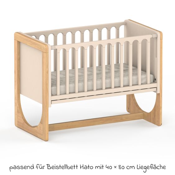 Geuther Materasso per lettino da fianco Hato 80 x 40 cm - Bianco
