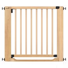 Cancello di sicurezza per porte / Cancello di sicurezza per scale Easylock Flatstep Wood Gate montaggio a pressione senza attrezzi, si chiude automaticamente 87 - 95 cm - Legno - ECO