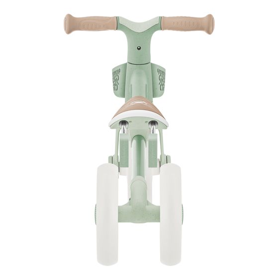 GLOBBER Tricycle 2-in-1 Learning Trike PLUS ECO à Partir De 12 Mois Jusqu’à 3 Ans Charge Jusqu’à 22 Kg Inclus Panier De Guidon - Sauge Verte
