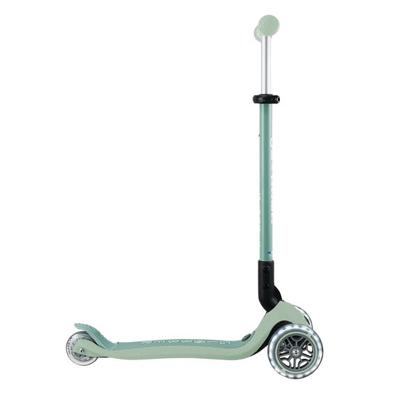 GLOBBER Véhicule 3-in-1 GO-UP Active Lights ECO Roller, Tricycle, Draisienne à partir de 15 Mois jusqu’à 7 Ans avec Roues Lumineuses jusqu’à 50 kg de Charge - Pistache