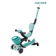 3-in-1 Vehicle GO-UP Baby 360 Lights Roller, Tricycle, Balance Bike from 15 Months to 9 Years, Load Capacity up to 50 kg with Light-Up Wheels & Light Module - Mint
