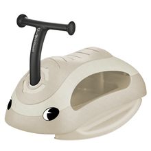 Veicolo 3-in-1 Walk n Roll Animale a Dondolo, Camminatore, Auto Spingi & Scivola da 6 Mesi a 3 Anni, Portata fino a 20 kg - Kokos Bianco