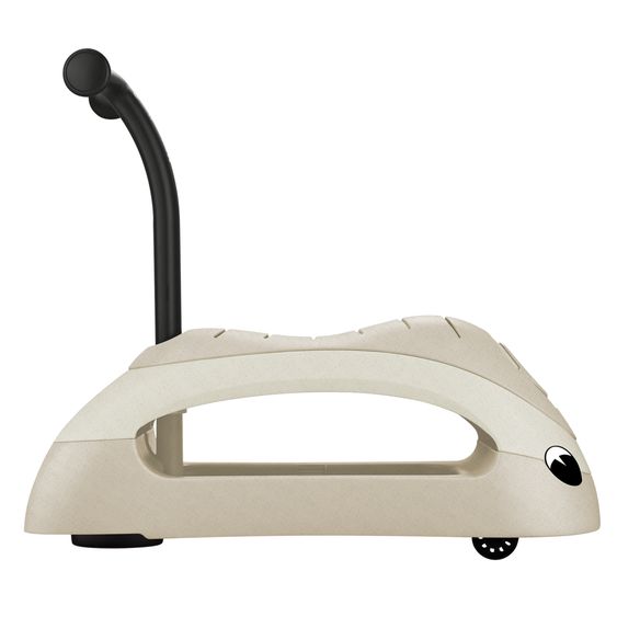 GLOBBER Veicolo 3-in-1 Walk n Roll Animale a Dondolo, Camminatore, Auto Spingi & Scivola da 6 Mesi a 3 Anni, Portata fino a 20 kg - Kokos Bianco