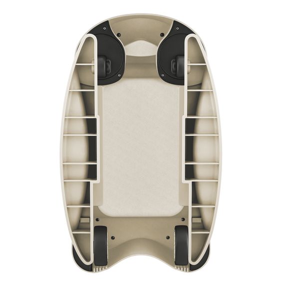 GLOBBER Veicolo 3-in-1 Walk n Roll Animale a Dondolo, Camminatore, Auto Spingi & Scivola da 6 Mesi a 3 Anni, Portata fino a 20 kg - Kokos Bianco