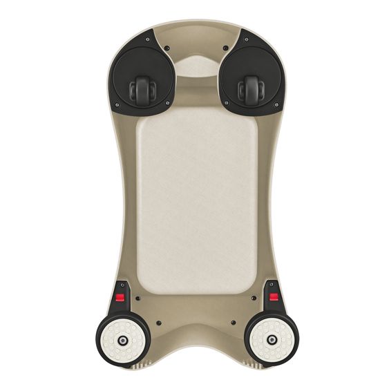 GLOBBER Veicolo 3-in-1 Walk n Roll Animale a Dondolo, Camminatore, Auto Spingi & Scivola da 6 Mesi a 3 Anni, Portata fino a 20 kg - Kokos Bianco