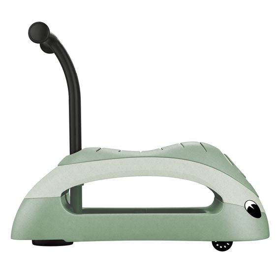 GLOBBER Veicolo 3-in-1 Walk n Roll Animale a Dondolo, Camminatore, Auto Spingi & Scivola da 6 Mesi a 3 Anni, Portata fino a 20 kg - Pistacchio