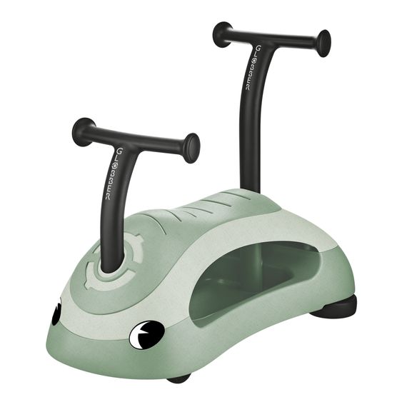 GLOBBER Veicolo 3-in-1 Walk n Roll Animale a Dondolo, Camminatore, Auto Spingi & Scivola da 6 Mesi a 3 Anni, Portata fino a 20 kg - Pistacchio