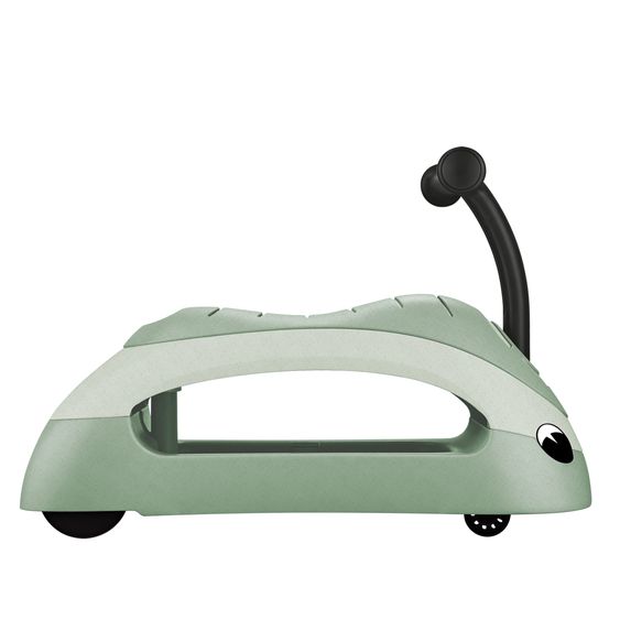 GLOBBER Veicolo 3-in-1 Walk n Roll Animale a Dondolo, Camminatore, Auto Spingi & Scivola da 6 Mesi a 3 Anni, Portata fino a 20 kg - Pistacchio