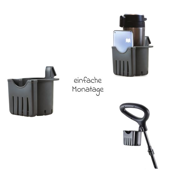 GLOBBER Cupholder & Mobile Phone Holder for Explorer Trike