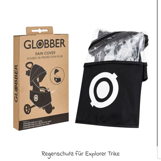 GLOBBER Protection Pluie Pour Explorer Trike