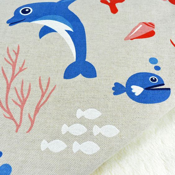 Glückspilzig Baby cuddle blanket Maritime