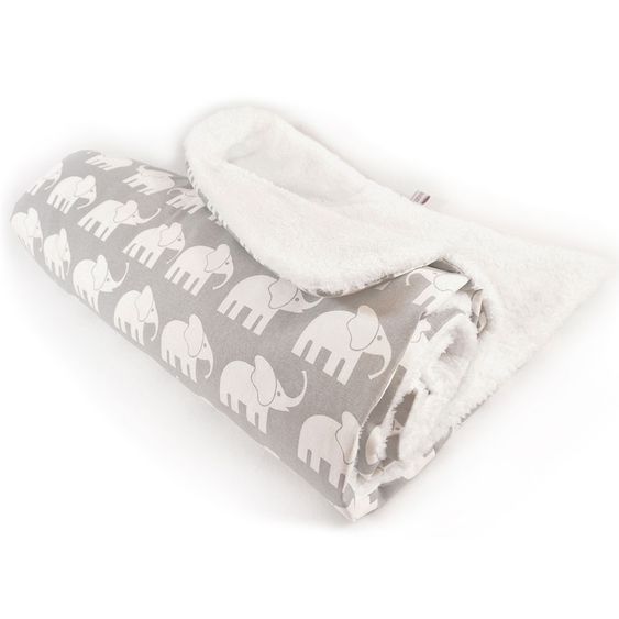 Glückspilzig Decke Elefant