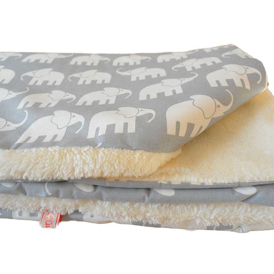 Glückspilzig Decke Elefant