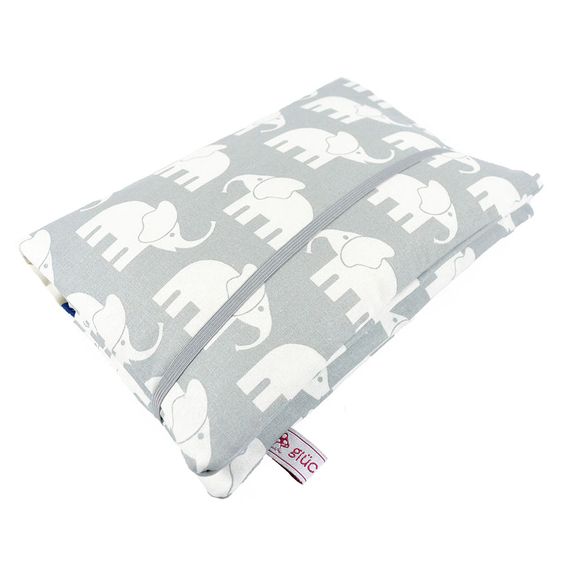Glückspilzig Windeltasche Basic Elefant - Blau