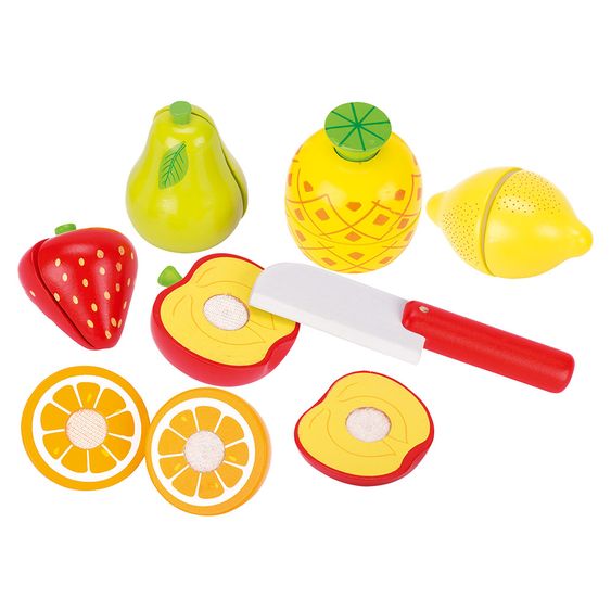 Goki 13-tlg. Obst-Set zum Schneiden