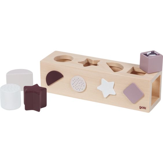 Goki 5 pcs sorting game lifestyle - mauve