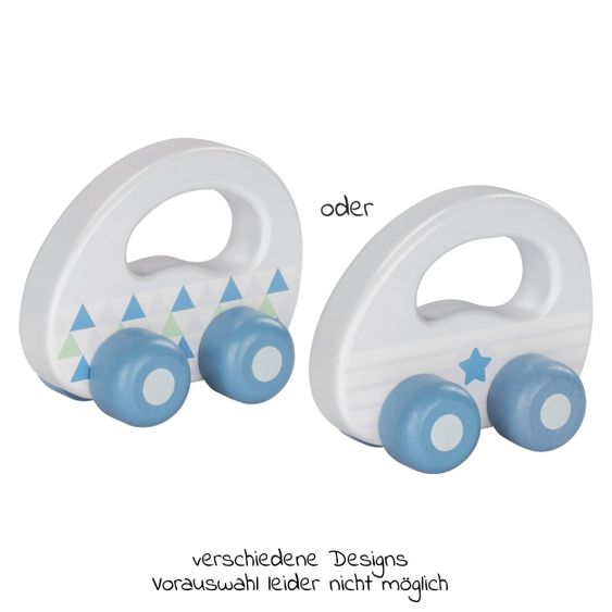 Goki Greifauto aus Holz - Lifestyle Aqua - verschiedene Designs