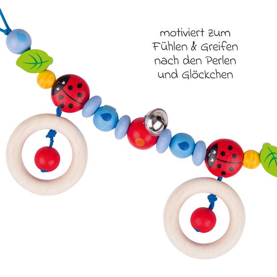 Goki Kinderwagenkette - Marienkäfer