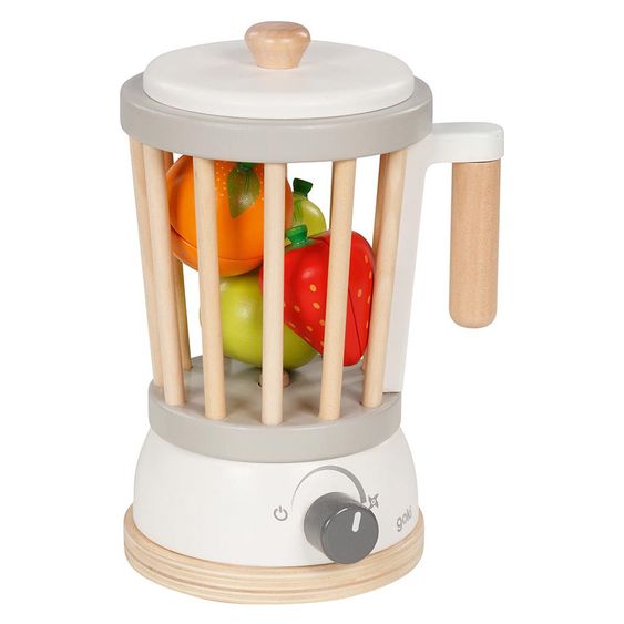 Goki Küchengerät Standmixer mit 6-tlg. Zubehör-Set