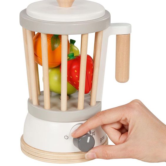 Goki Küchengerät Standmixer mit 6-tlg. Zubehör-Set