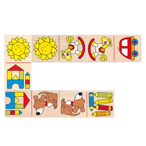 Goki Mein erstes Domino 28 Teile