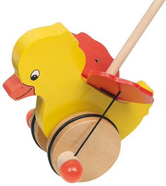 Goki Schiebetier Ente Tweedy