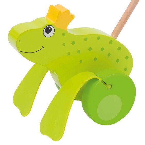 Goki Sliding animal frog king with waddling feet