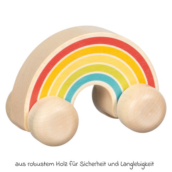 Goki Spielfahrzeug Schiebe-Regenbogen