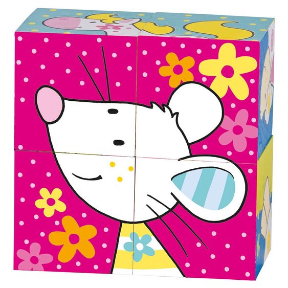 Goki Würfelpuzzle Meine Freunde - Susibelle