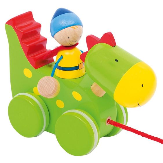 Goki Ziehtier Drache mit Ritter