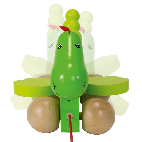 Goki Ziehtier Wackeldrache Jago