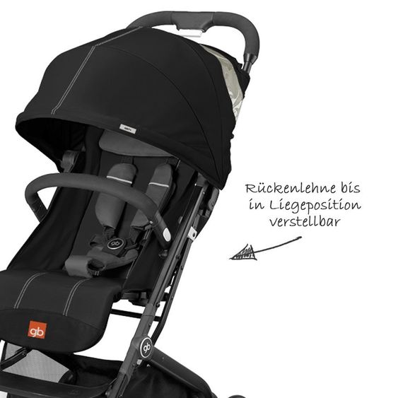Goodbaby Buggy Qbit+ - Monument Black