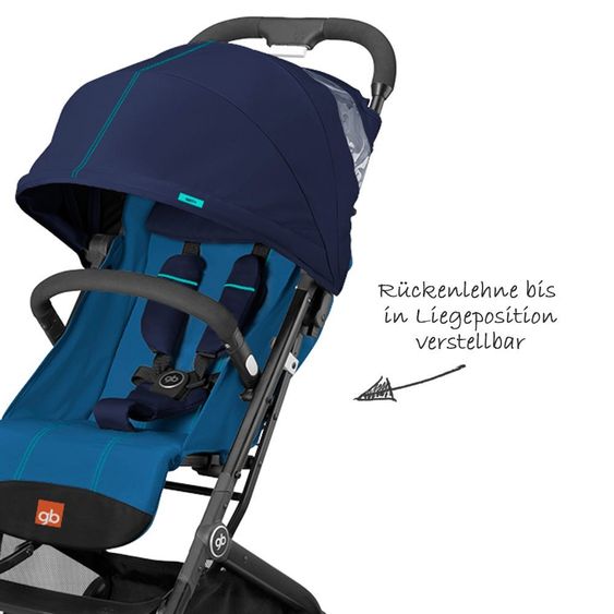 Goodbaby Buggy Qbit+ - Sea Port Blue