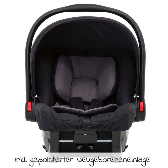 Graco Babyschale i-Size SnugEssentials - ab Geburt - 12 Monate (40 - 75 cm) - Midnight Black