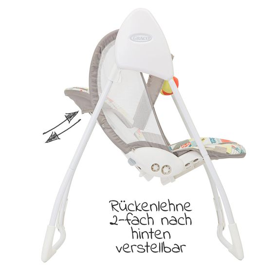 Graco Babyschaukel Baby Delight - Patchwork
