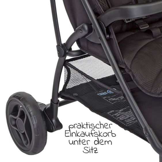 Graco Buggy / Stroller Breaze Lite incl. Raincover - Black