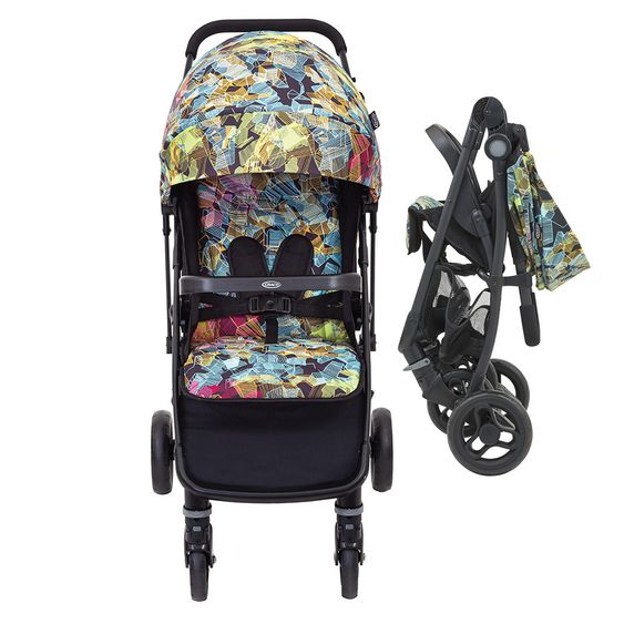 Graco Buggy / Sportwagen Breaze Lite inkl. Regenschutz - Kaleidoscope
