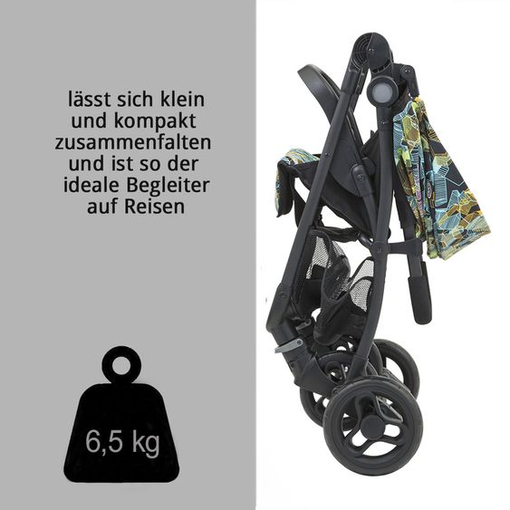 Graco Buggy / Sportwagen Breaze Lite inkl. Regenschutz - Kaleidoscope