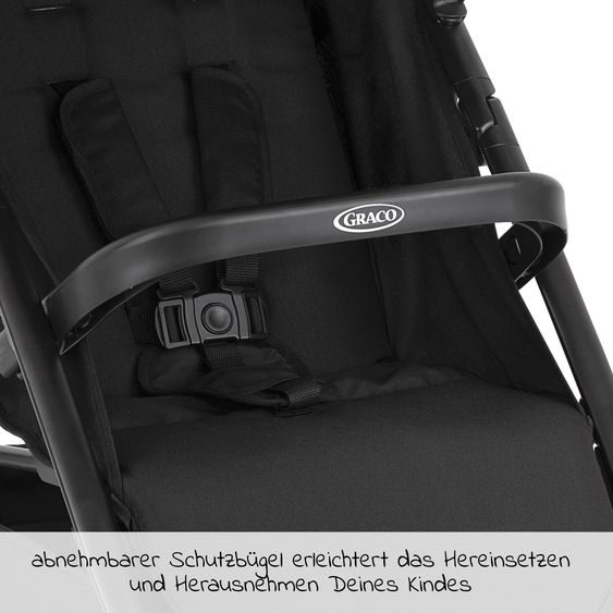 Graco Buggy & Sportwagen Eezefold mit Liegefunktion - Midnight