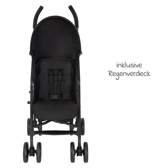 Graco Buggy & Sportwagen EZLite nur 6,6 kg leicht mit Liegeposition inkl. Regenschutz - Midnight