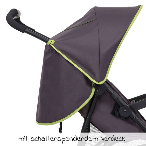 Graco Buggy / Sportwagen Mirage inkl. Snacktablett und Regenschutz - Grey Zest